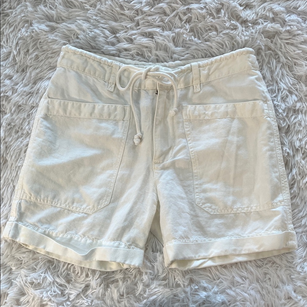 Sundance cotton & linen blend shorts Size XS